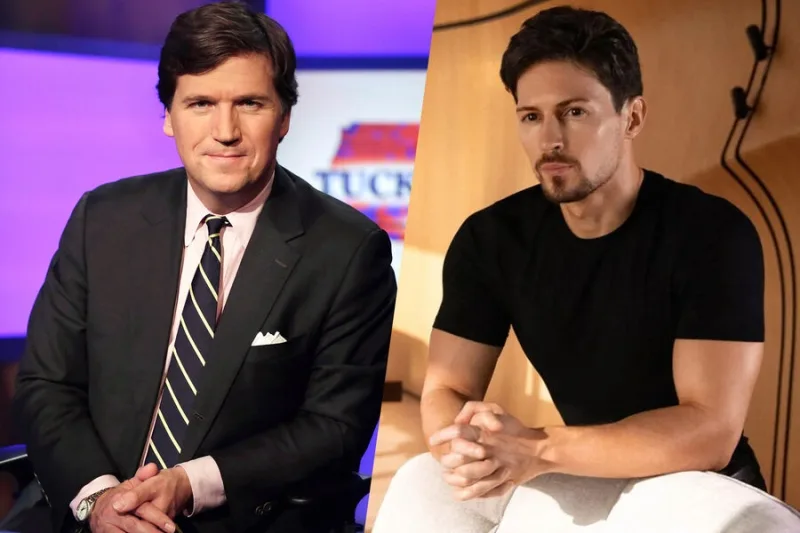 Павел Дуров дал интервью Такеру Карлсону